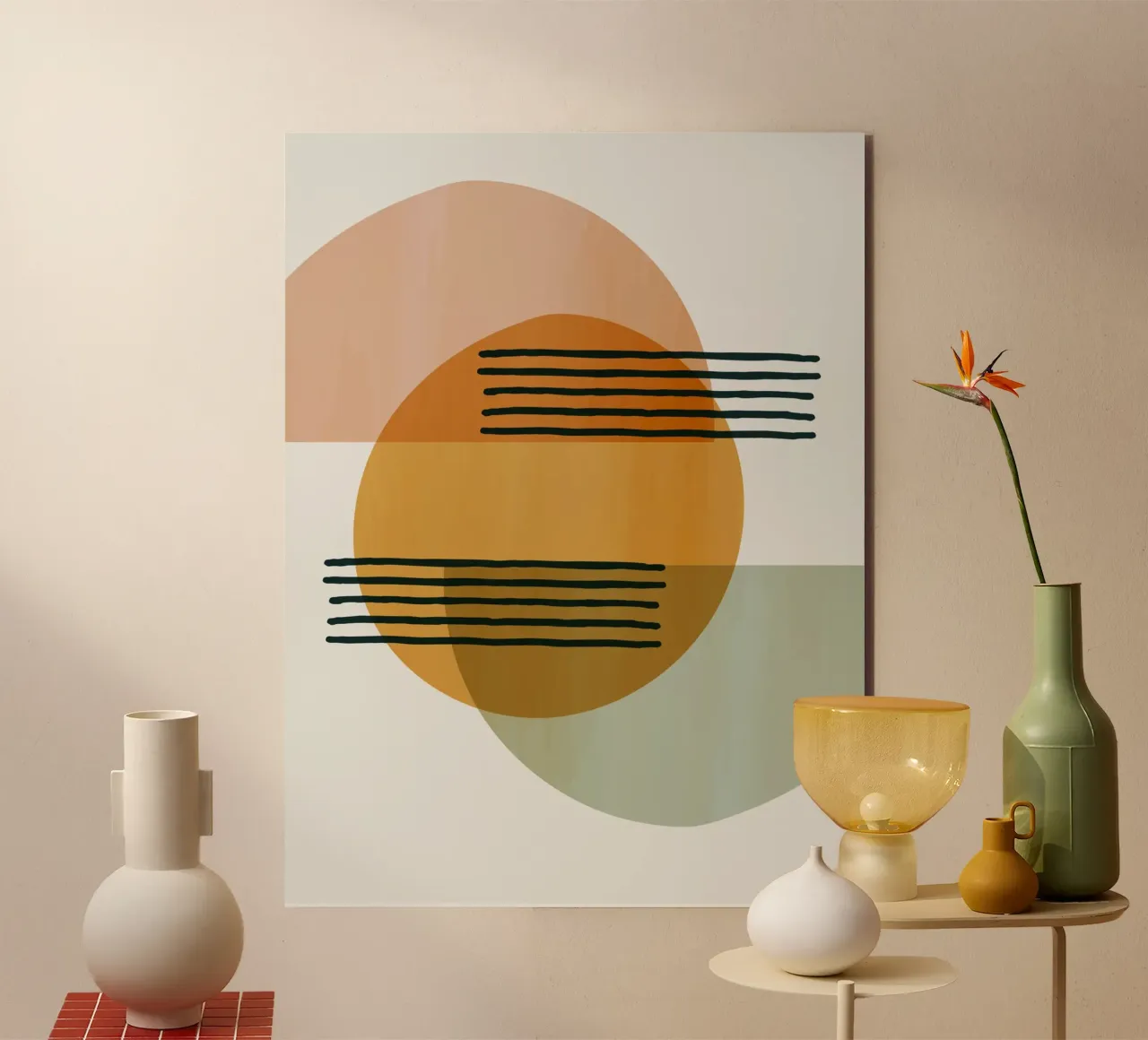 minimalistische Kunst I Alu-Dibond von 🎁 ARTVI-SHOP