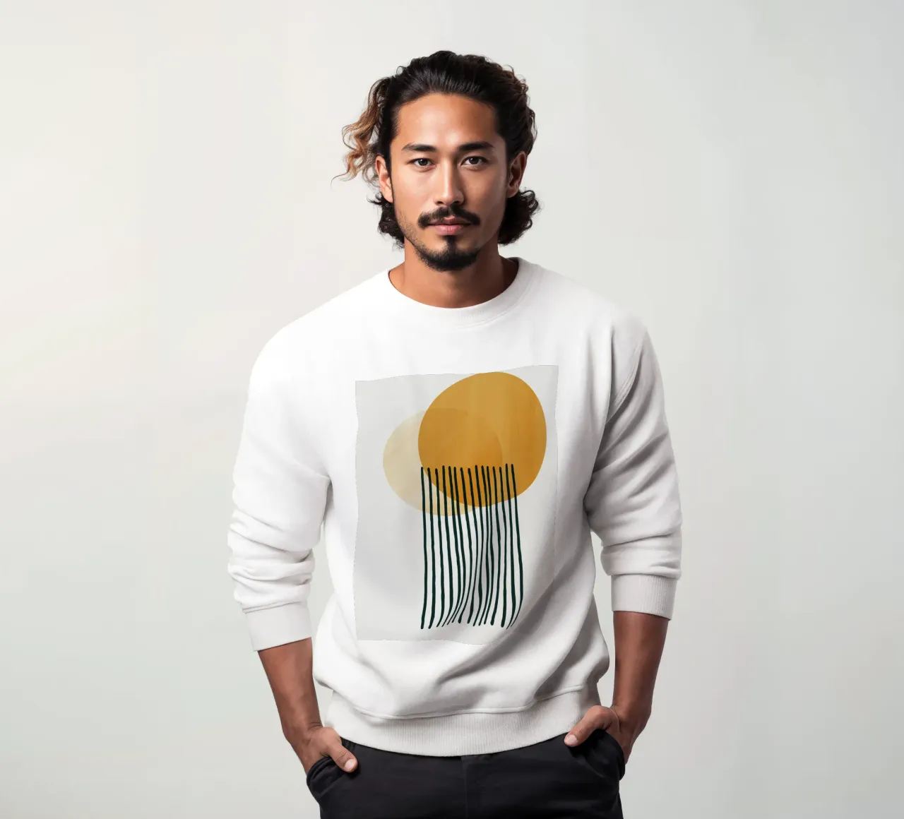 arte minimalista I felpa da 🎁 ARTVI-SHOP