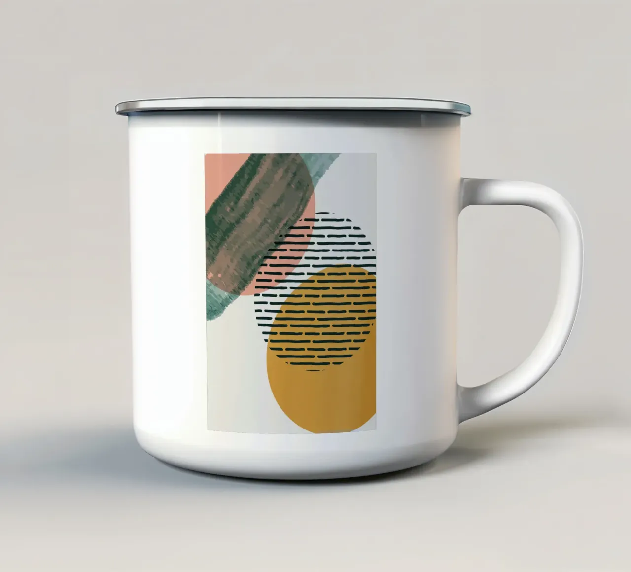arte minimalista II tazza in smalto da ARTVI-SHOP