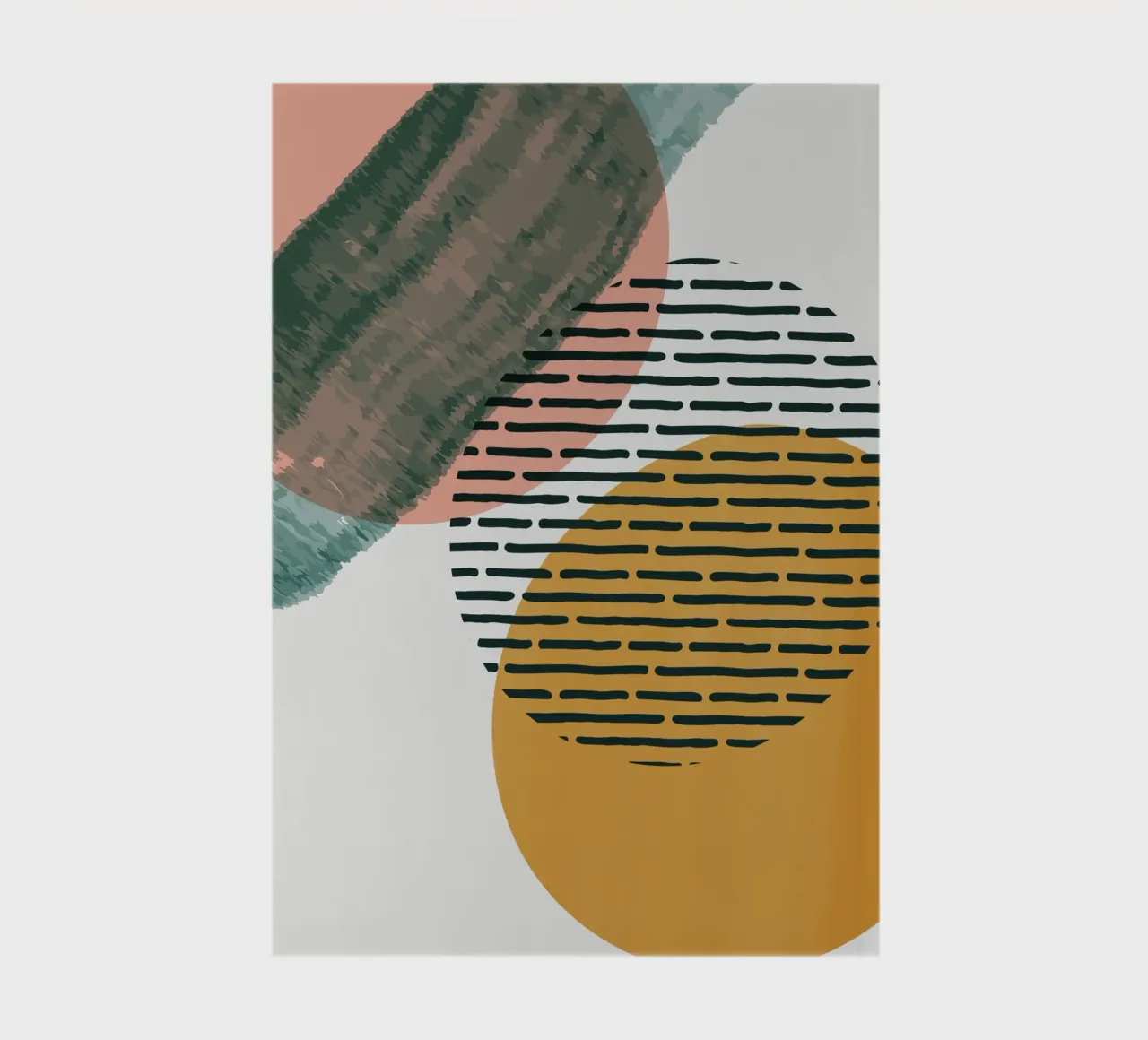 minimalist art II notebook by ARTVI-SHOP