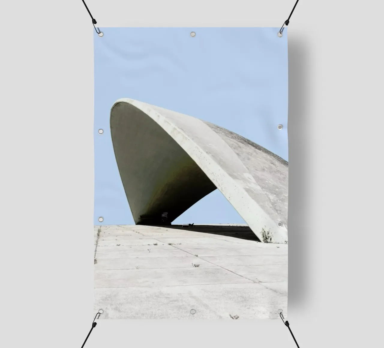 Niemeyer 1 telo in pvc da Marc Schulthess