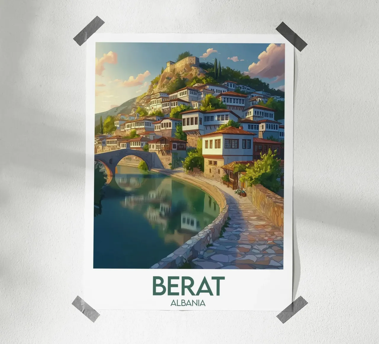 Affiche Berat poster da Frame the World
