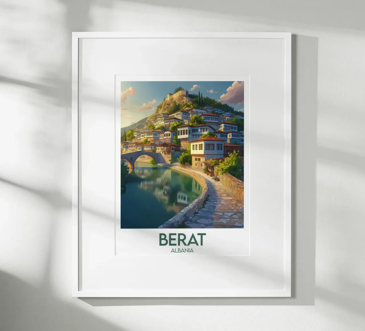 Affiche Berat poster da Frame the World
