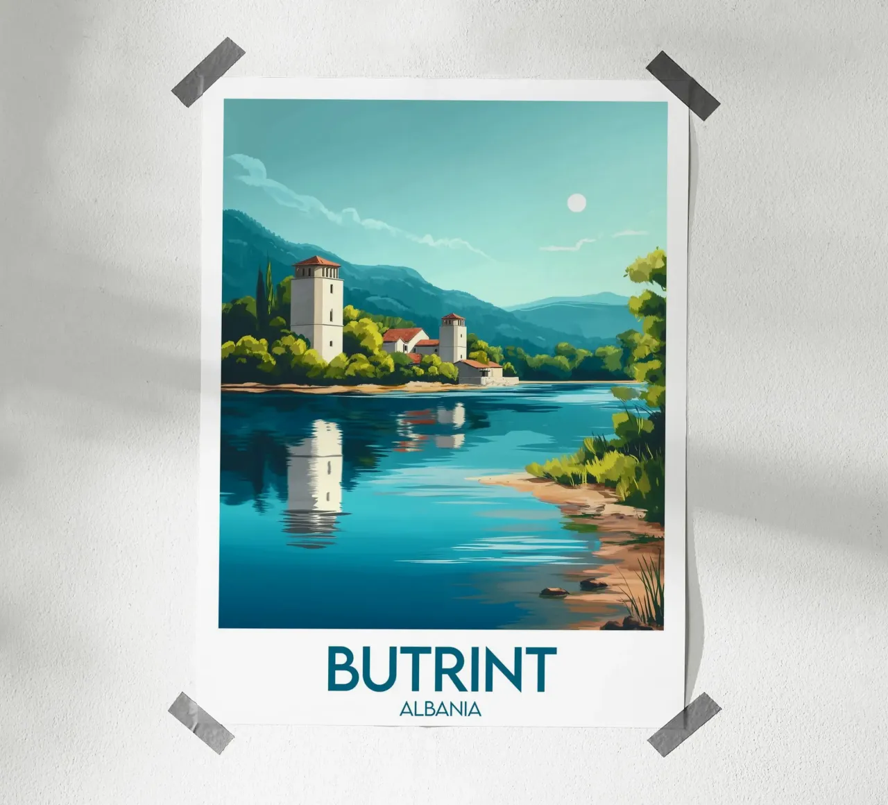 Affiche Butrint poster da Frame the World