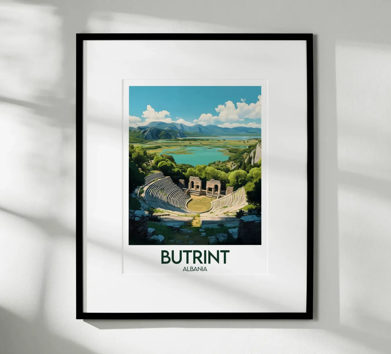 Affiche Butrint poster da Frame the World