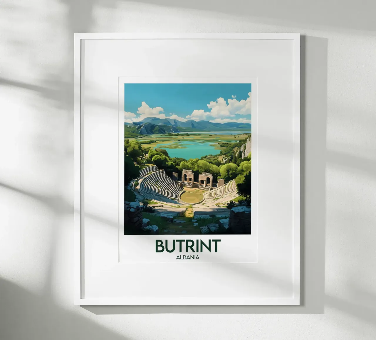 Affiche Butrint poster da Frame the World