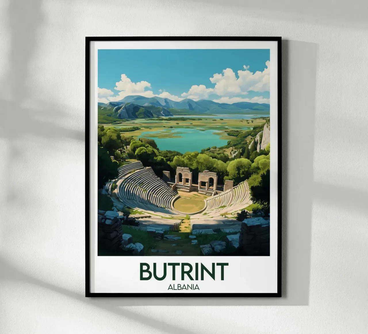 Affiche Butrint poster da Frame the World