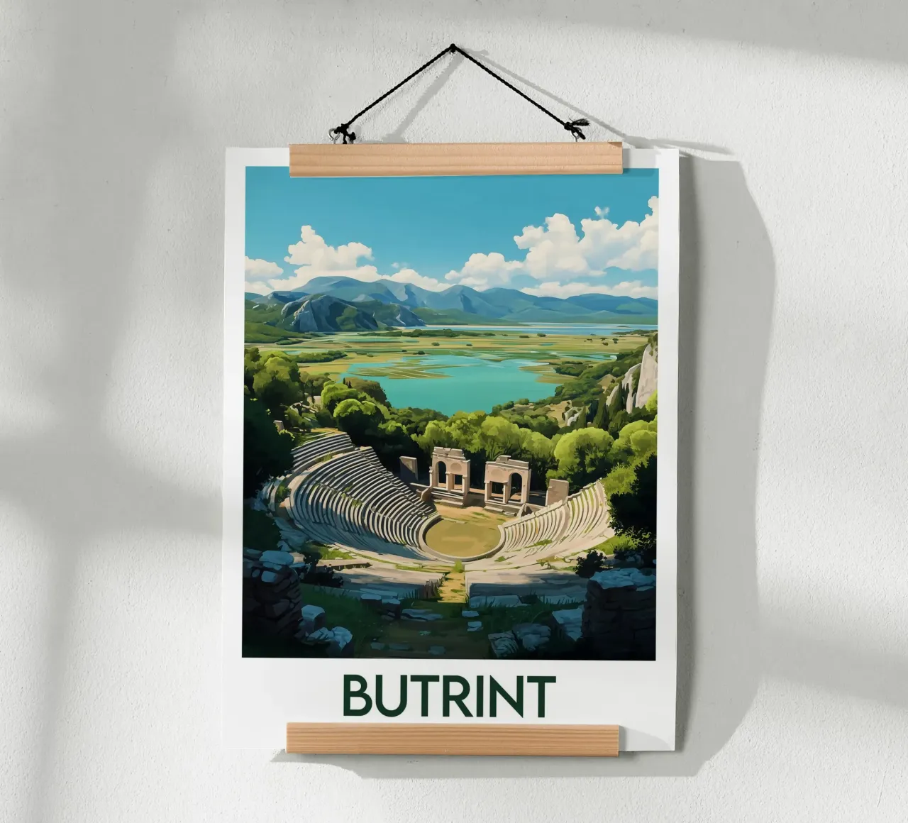 Affiche Butrint poster da Frame the World