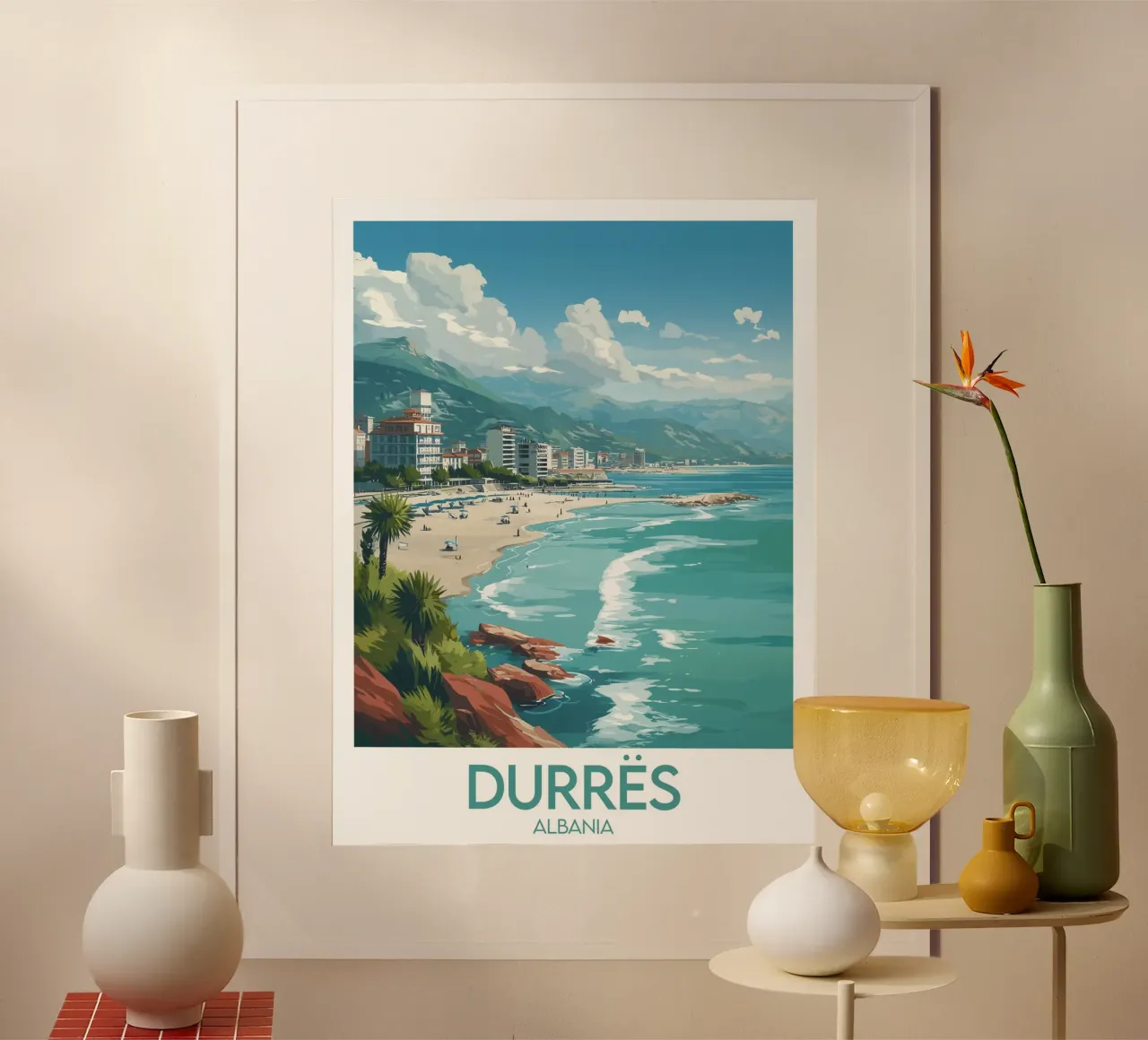 Affiche Durrës poster da Frame the World