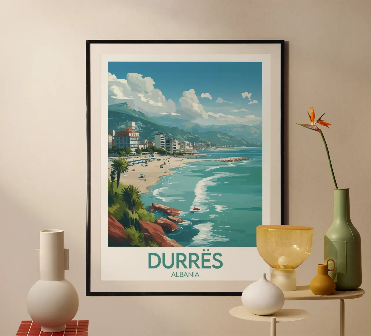Affiche Durrës poster da Frame the World