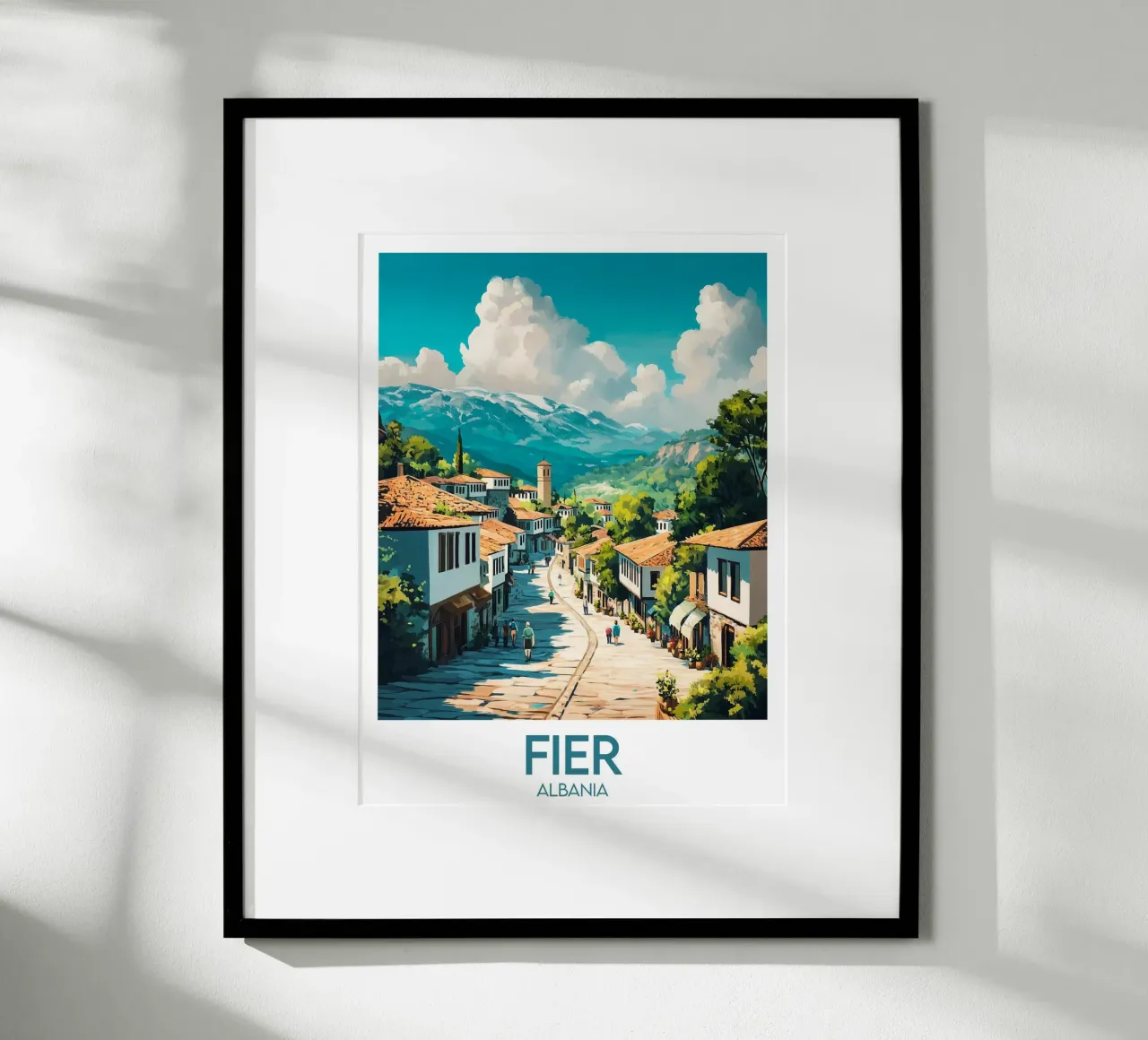 Affiche Fier poster con telaio in plastica da Frame the World