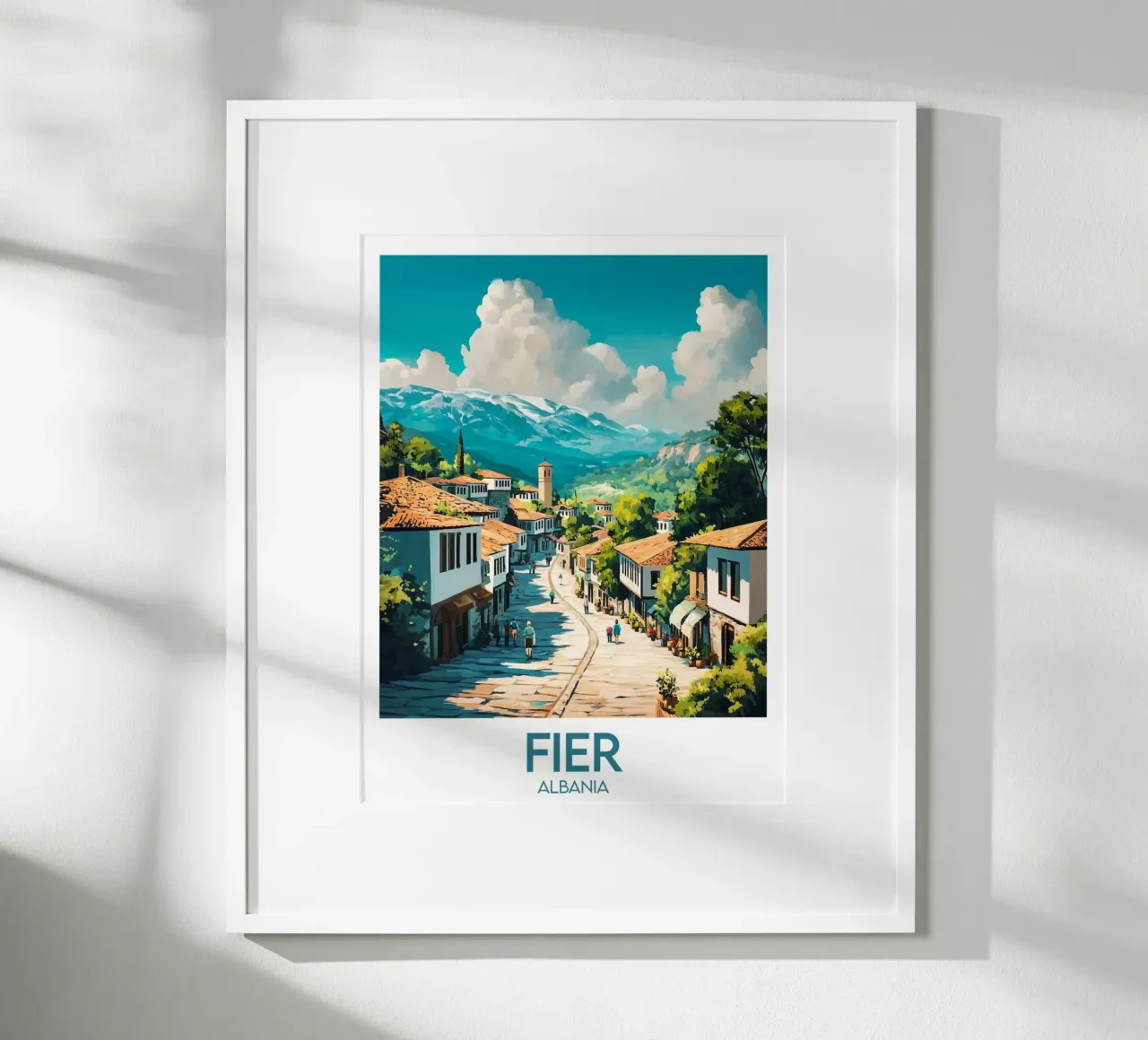 Affiche Fier poster con telaio in plastica da Frame the World