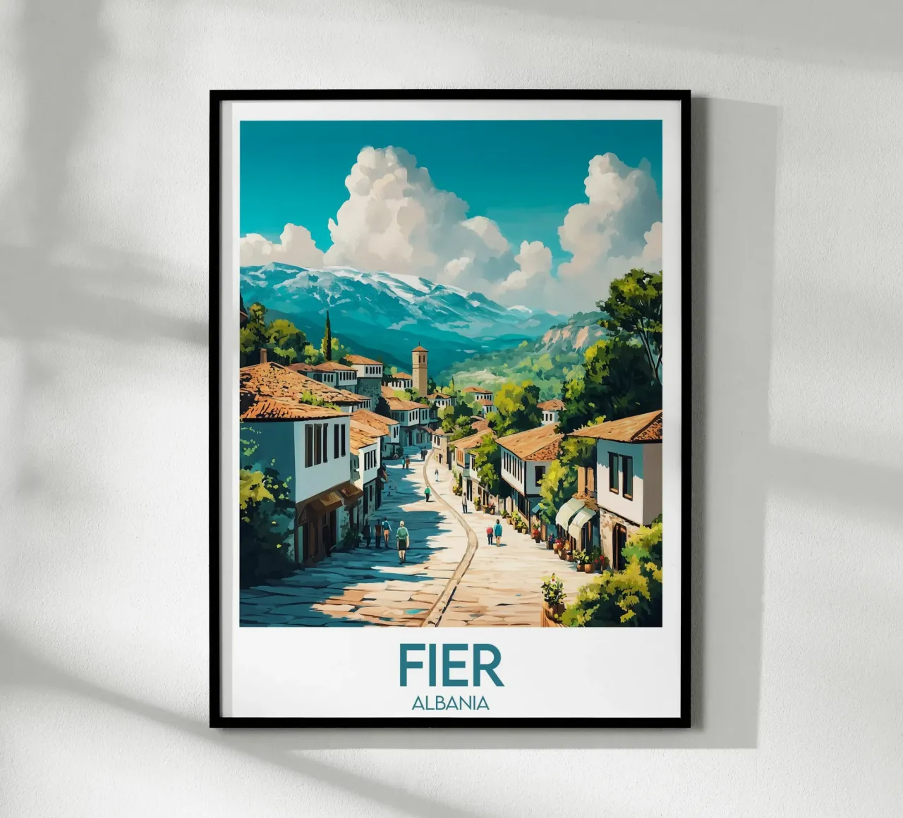 Affiche Fier poster con telaio in plastica da Frame the World