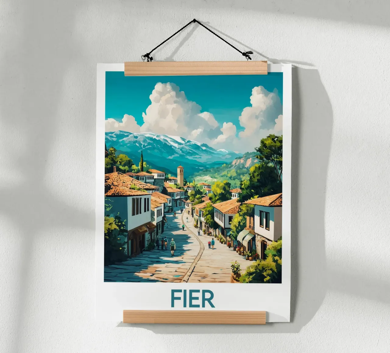 Affiche Fier poster con telaio in plastica da Frame the World