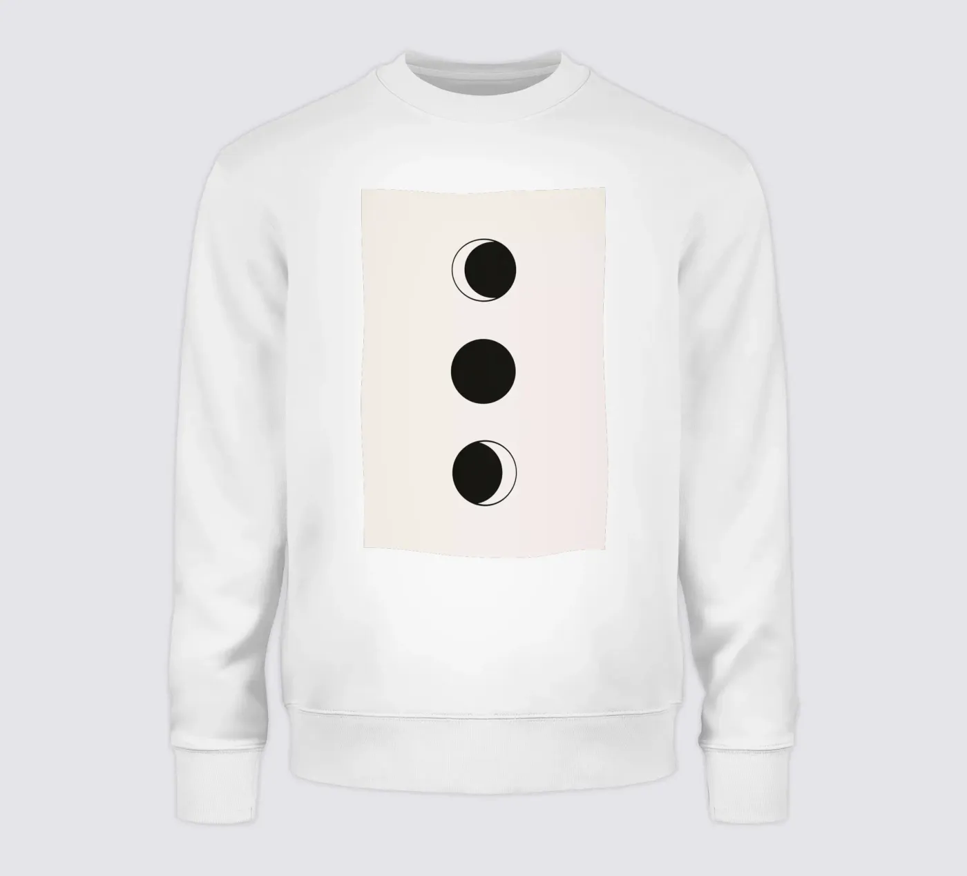 Vertical Moons felpa da daylight design studio