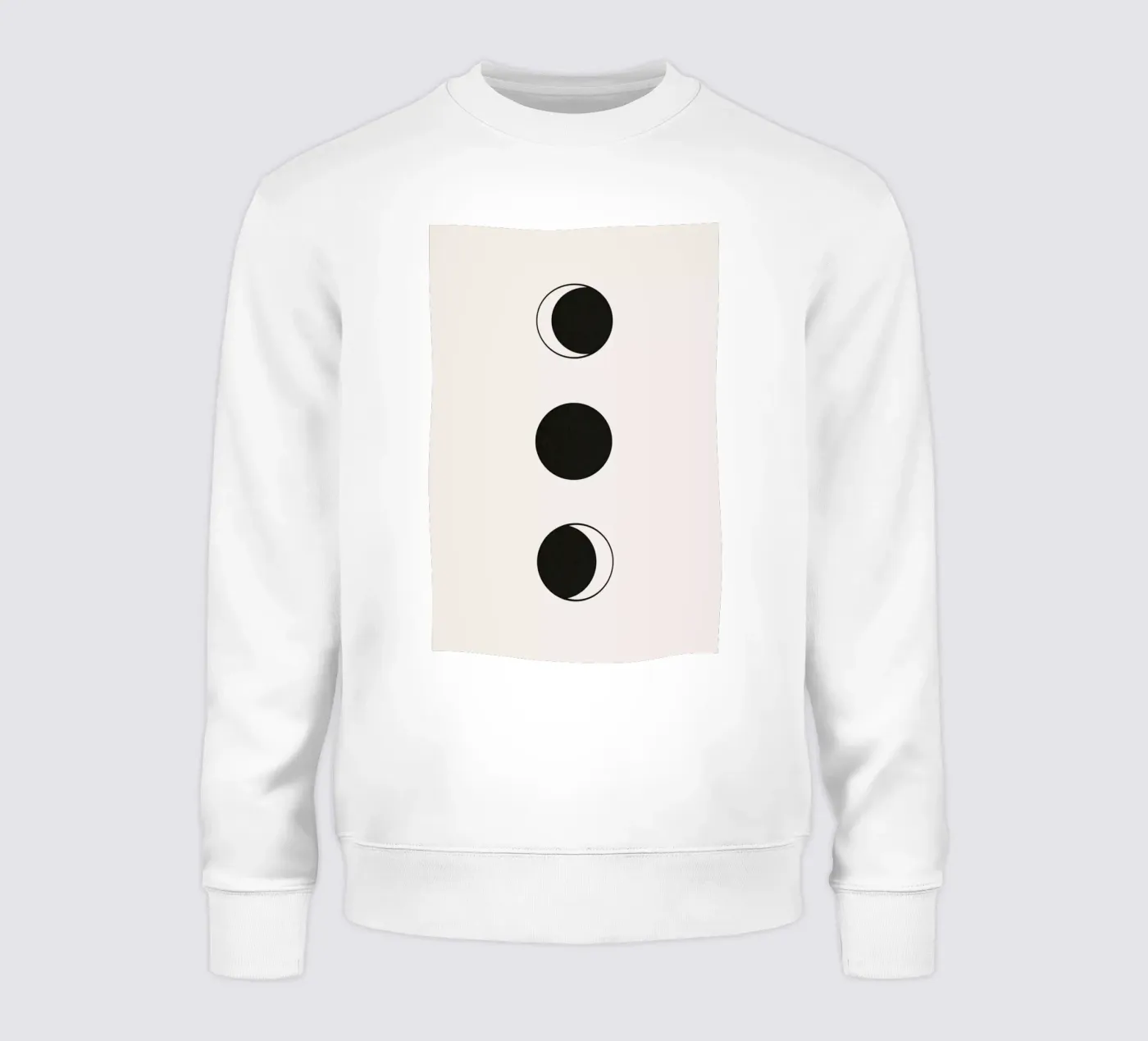 Vertical Moons felpa da daylight design studio