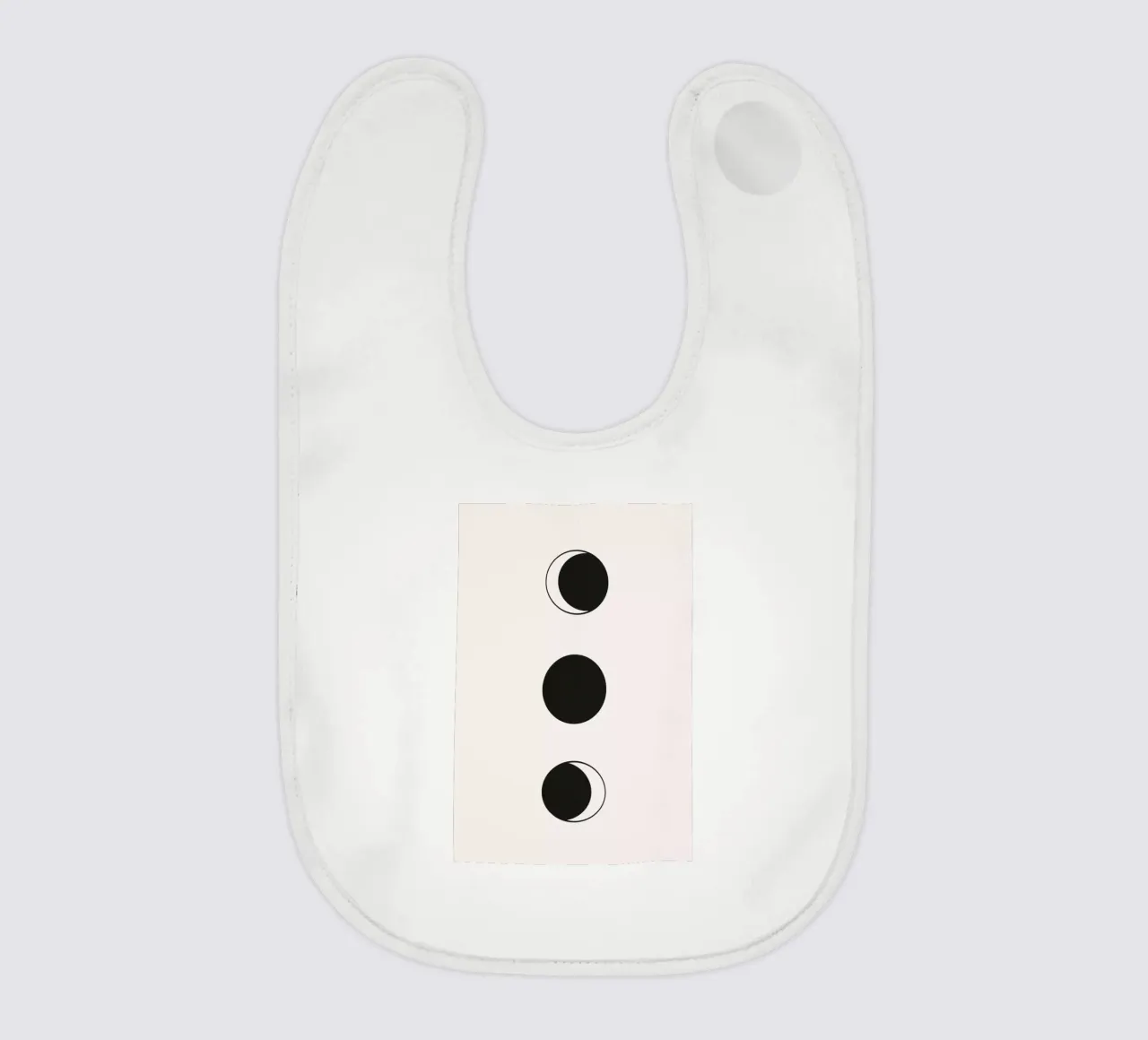 Vertical Moons Babylätzchen von daylight design studio