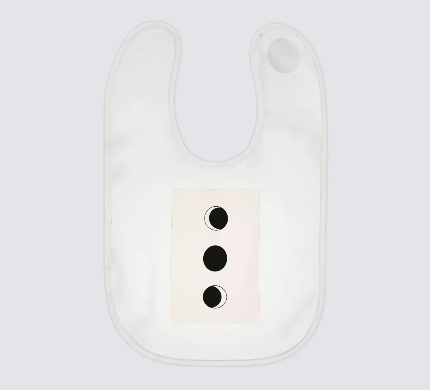 Vertical Moons Babylätzchen von daylight design studio