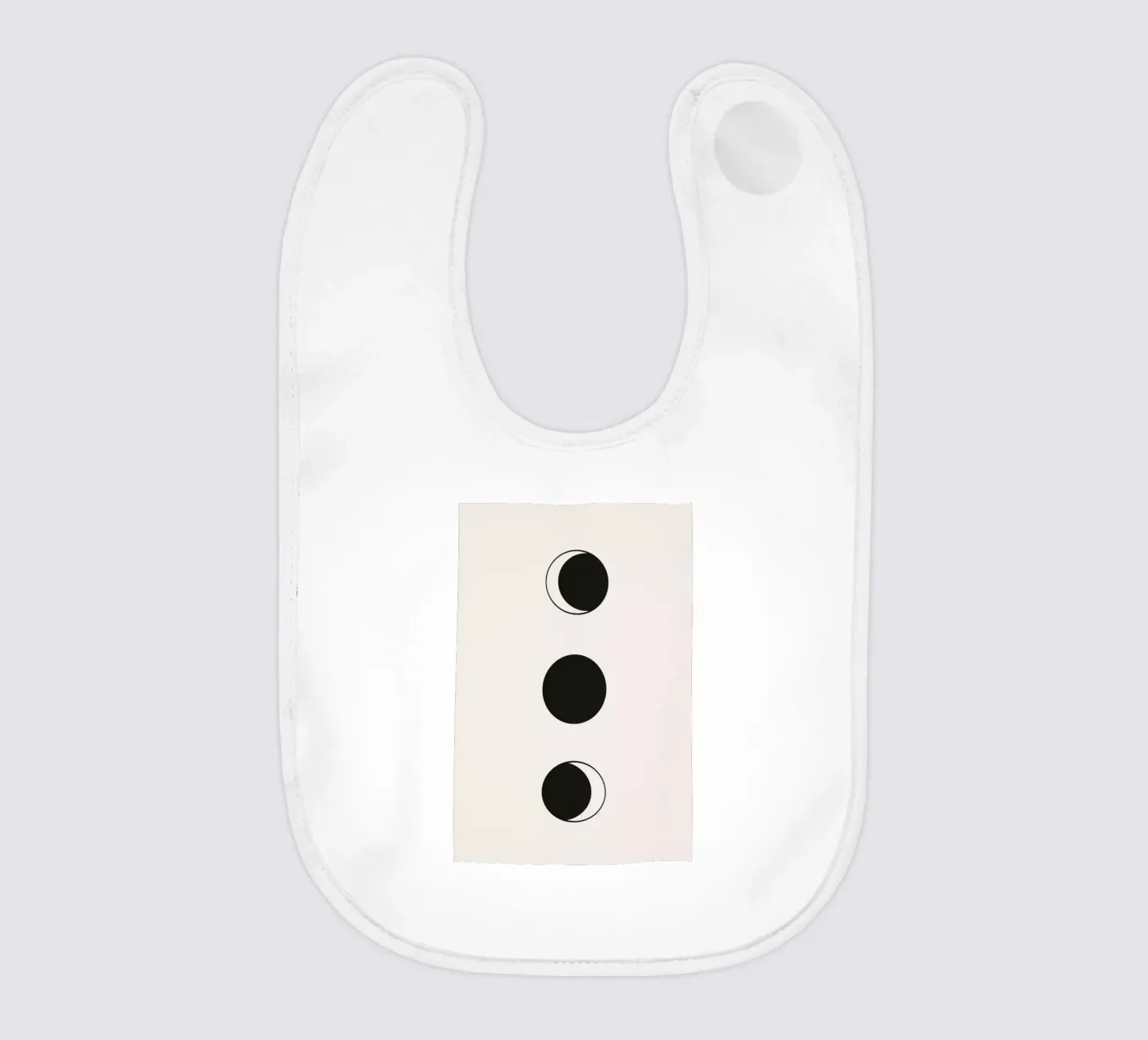 Vertical Moons Babylätzchen von daylight design studio