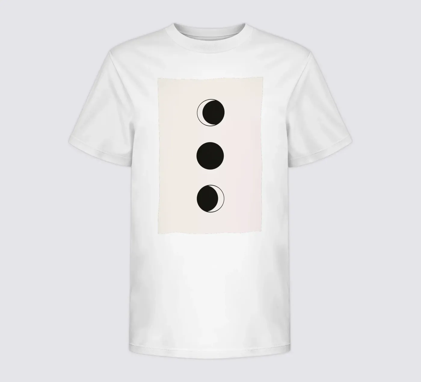 Vertical Moons t-shirt bambini da daylight design studio