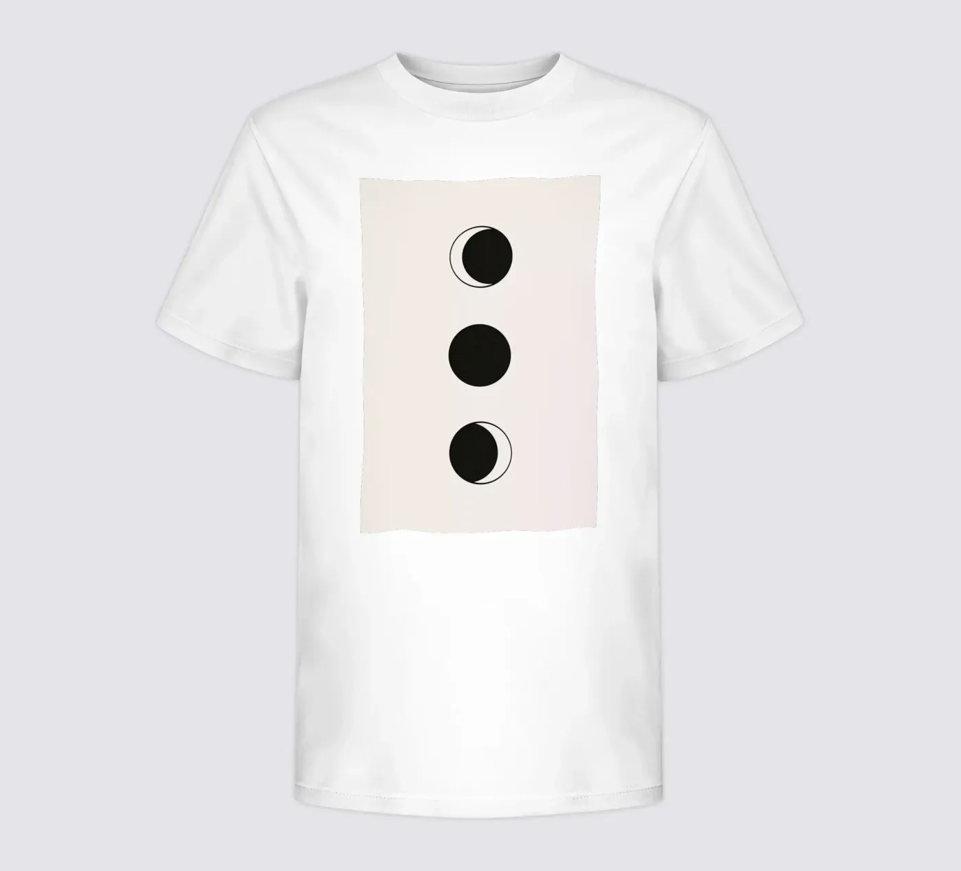 Vertical Moons t-shirt bambini da daylight design studio