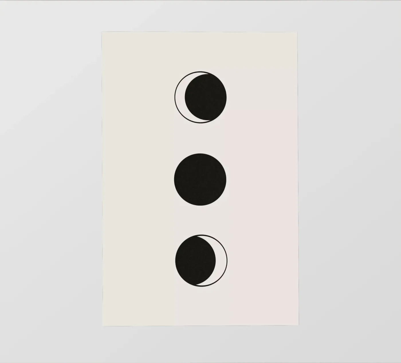 Vertical Moons pellicola backlit da daylight design studio