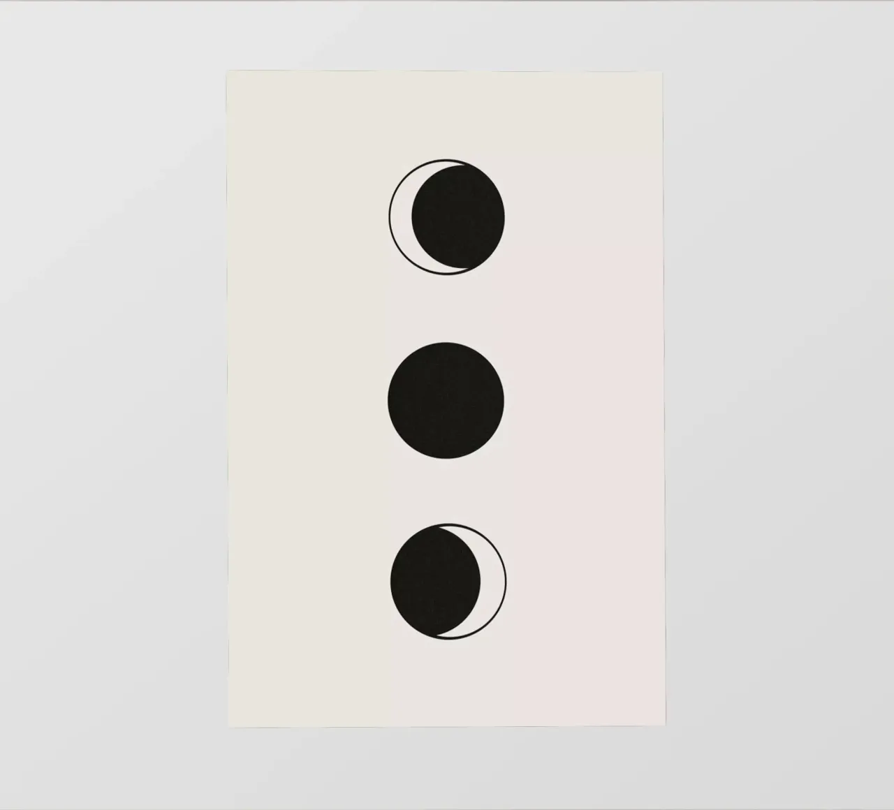 Vertical Moons telo in pvc da daylight design studio