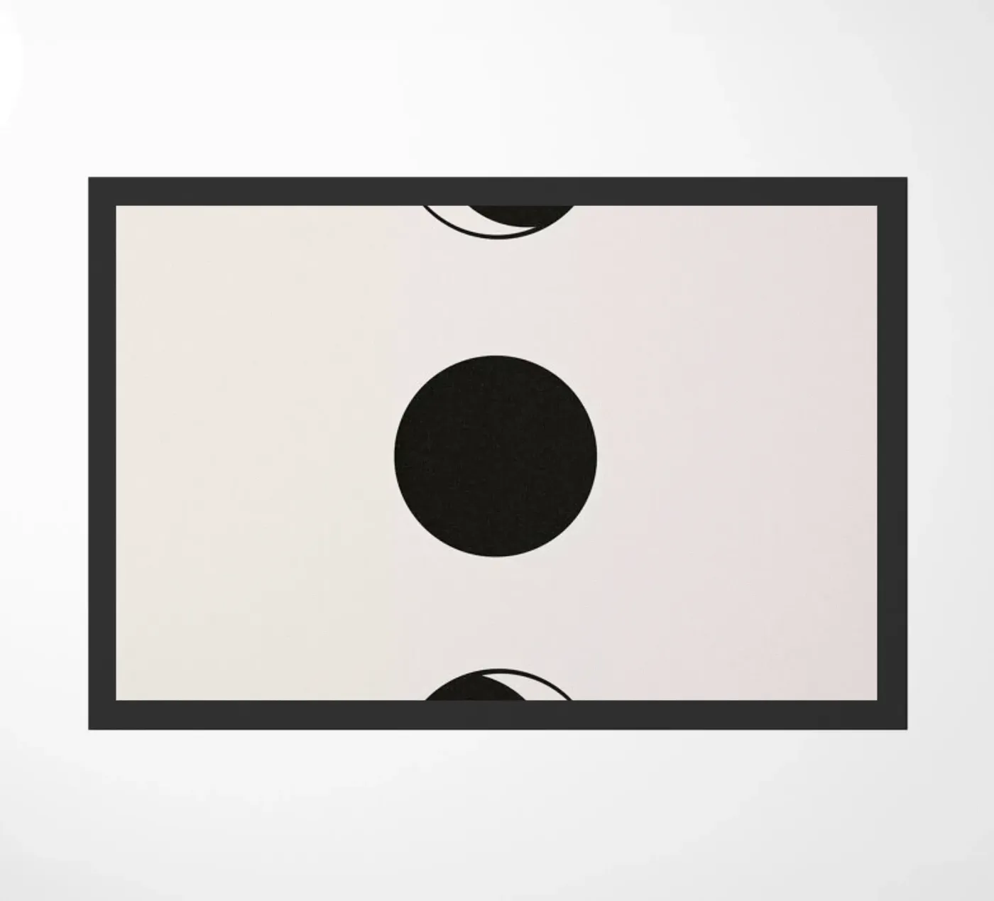 Vertical Moons Fußmatte von daylight design studio