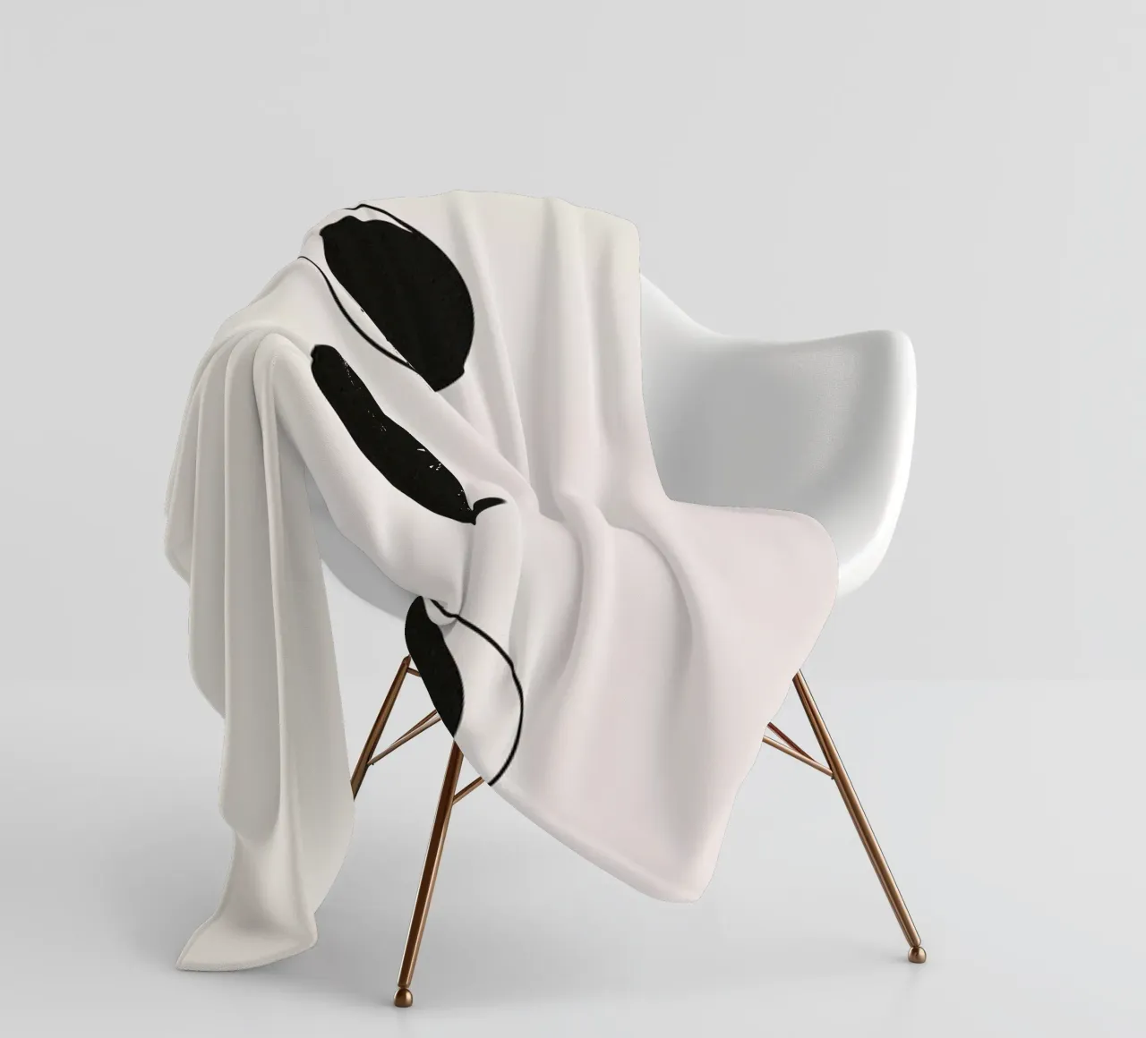 Vertical Moons Fleecedecke von daylight design studio