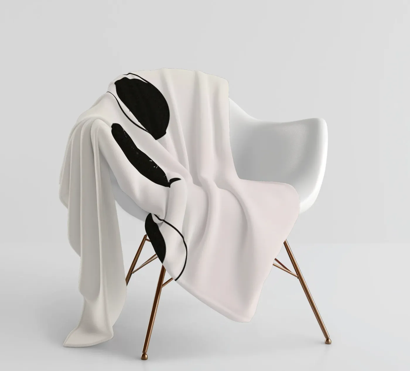 Vertical Moons Fleecedecke von daylight design studio