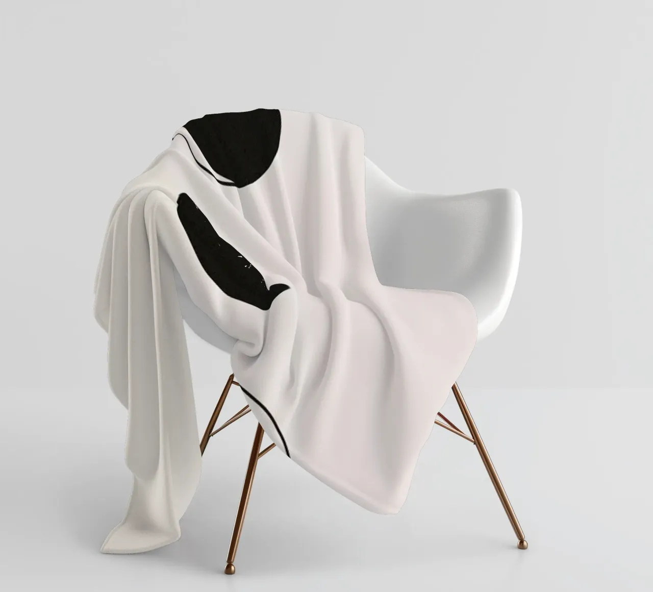 Vertical Moons Fleecedecke von daylight design studio