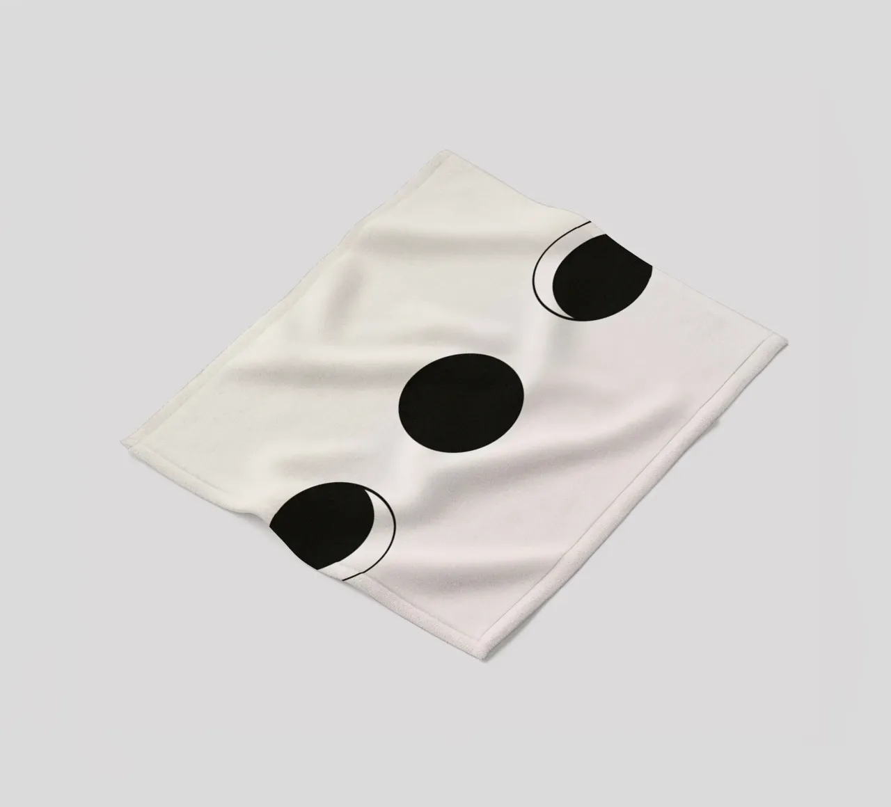 Vertical Moons Fleecedecke von daylight design studio