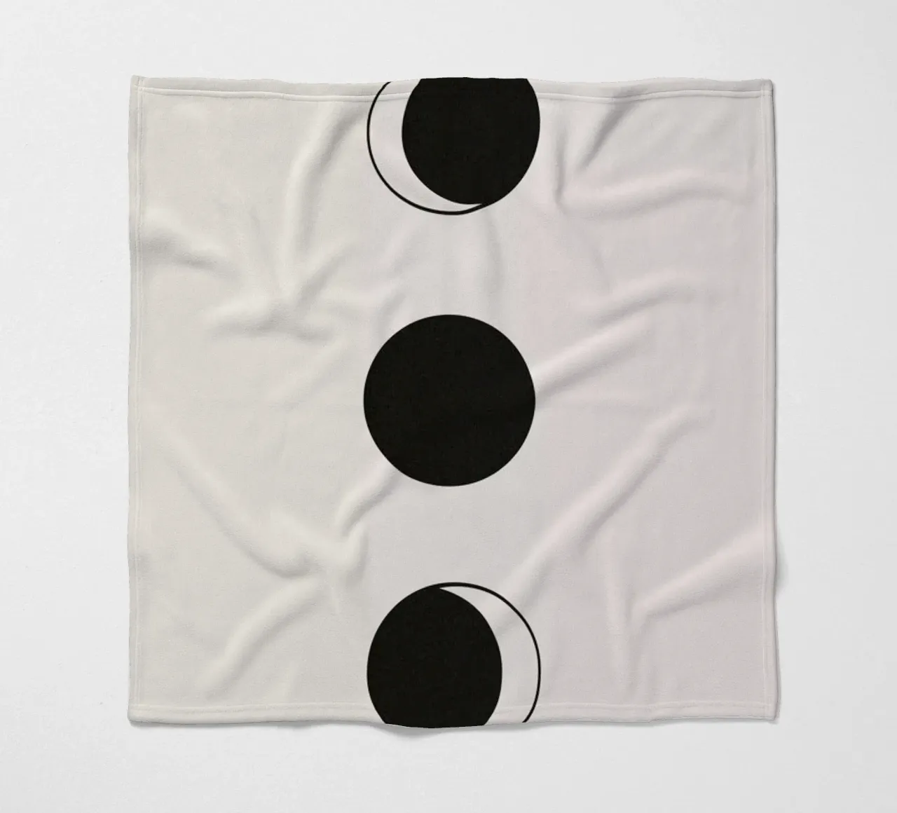 Vertical Moons Fleecedecke von daylight design studio