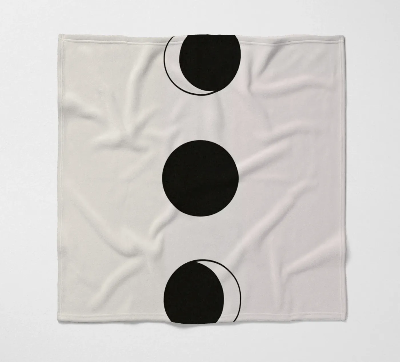 Vertical Moons Fleecedecke von daylight design studio