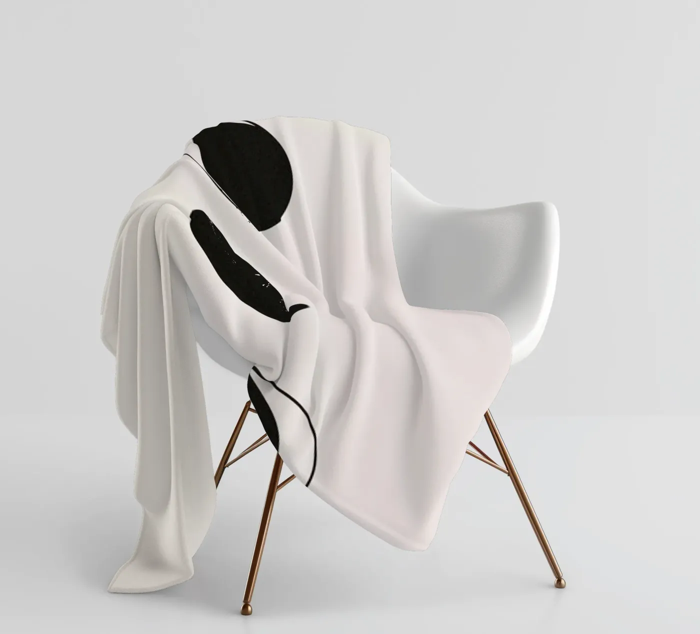 Vertical Moons Fleecedecke von daylight design studio