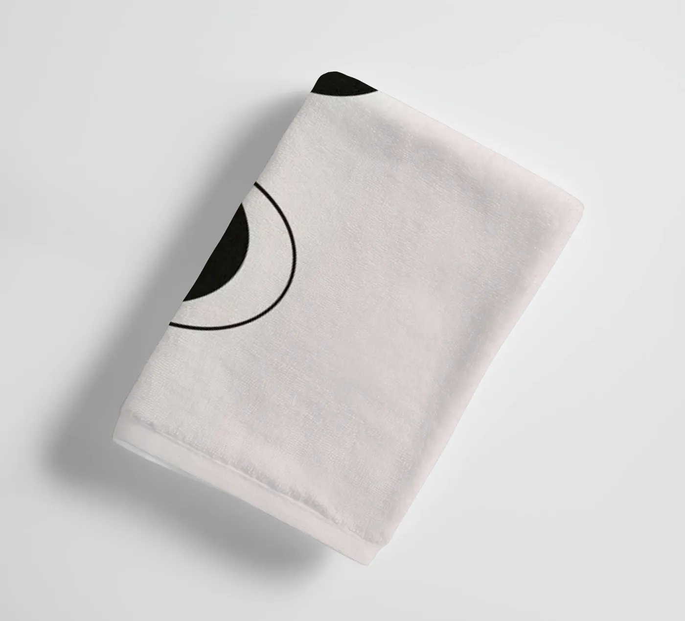 Vertical Moons towel by daylight design studio
