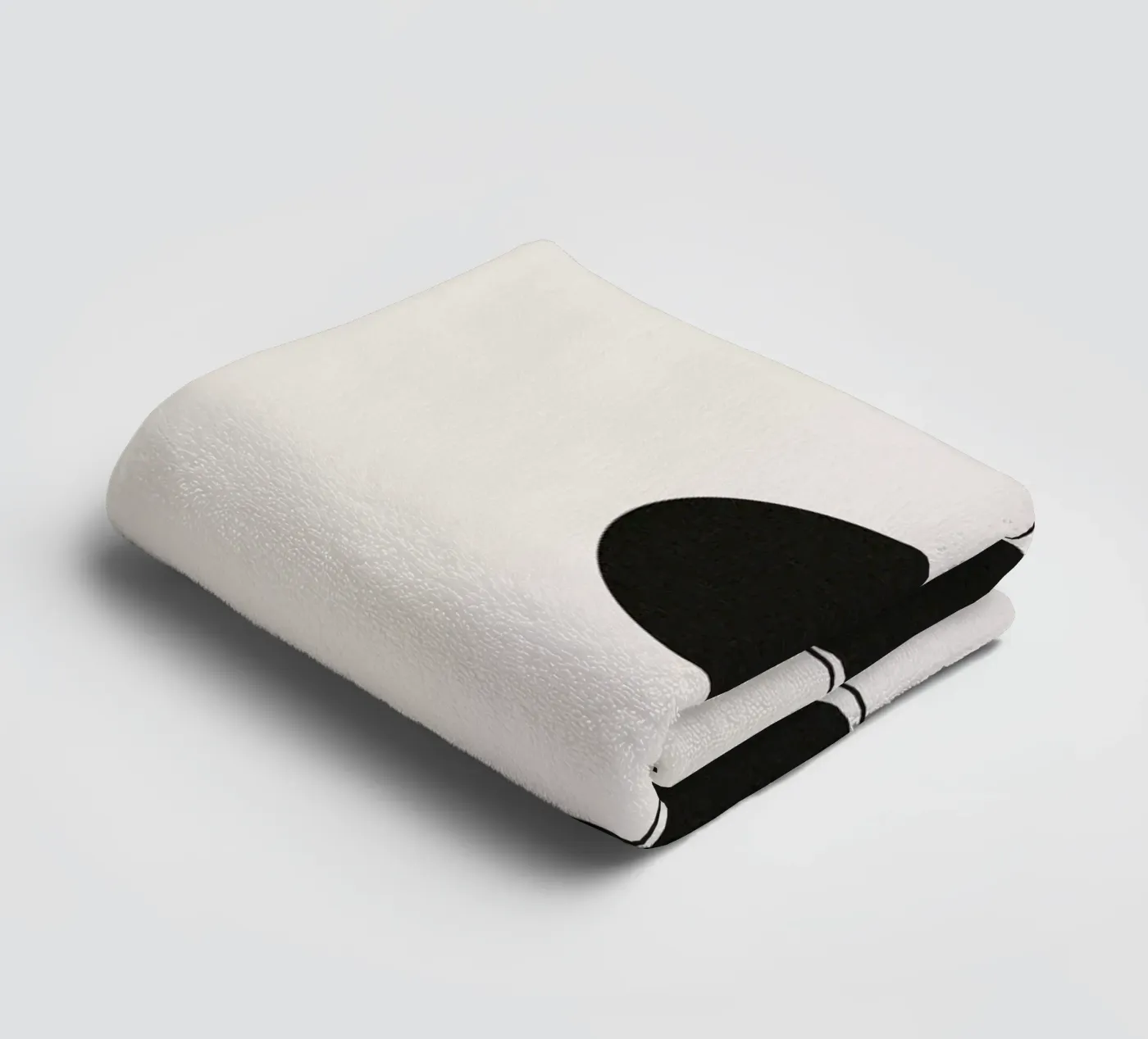 Vertical Moons towel by daylight design studio