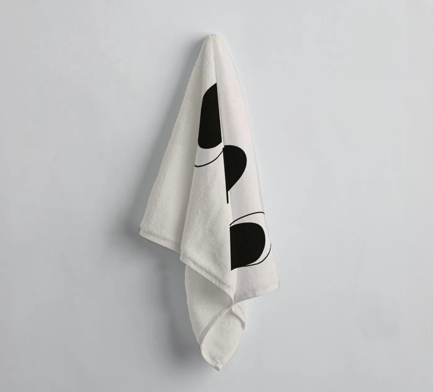 Vertical Moons towel by daylight design studio