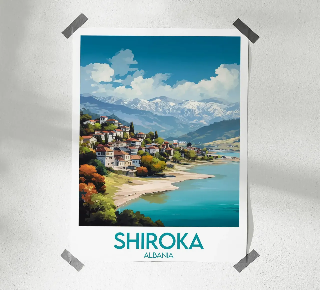 Affiche Shiroka poster da Frame the World
