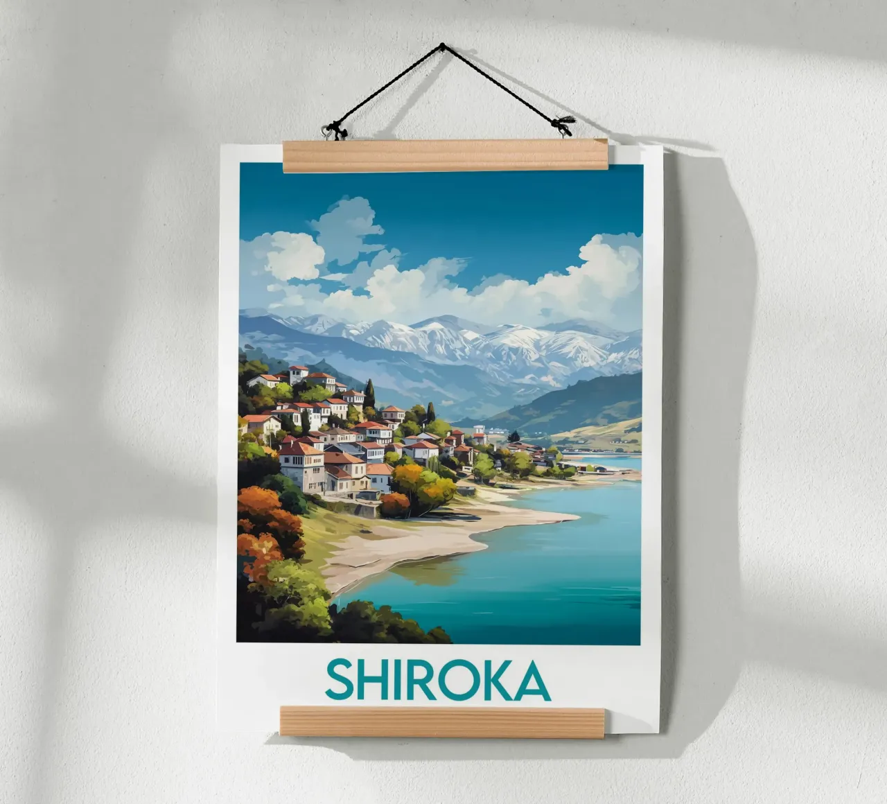 Affiche Shiroka poster da Frame the World