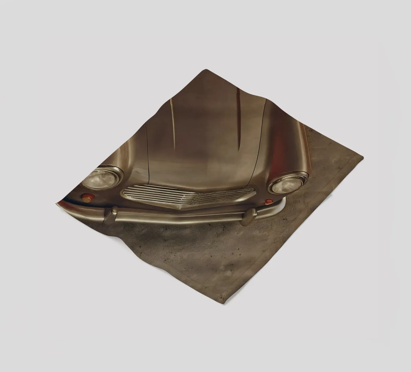 Antike Oldtimer Fleecedecke von CAR EDITION