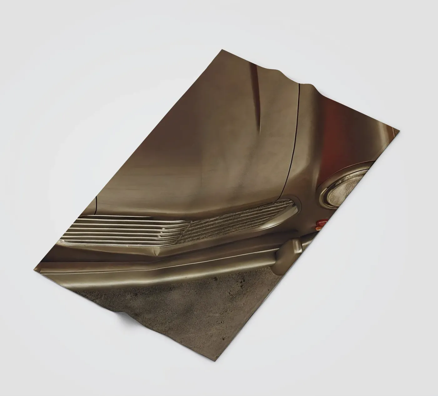 Antike Oldtimer Fleecedecke von CAR EDITION