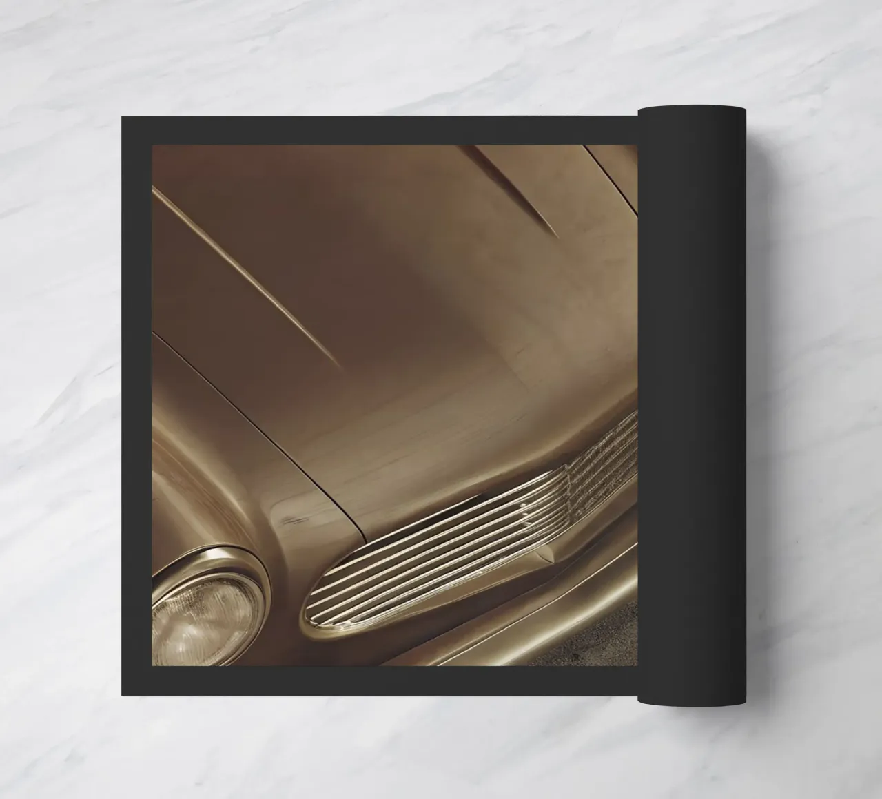 Antike Oldtimer Fußmatte von CAR EDITION