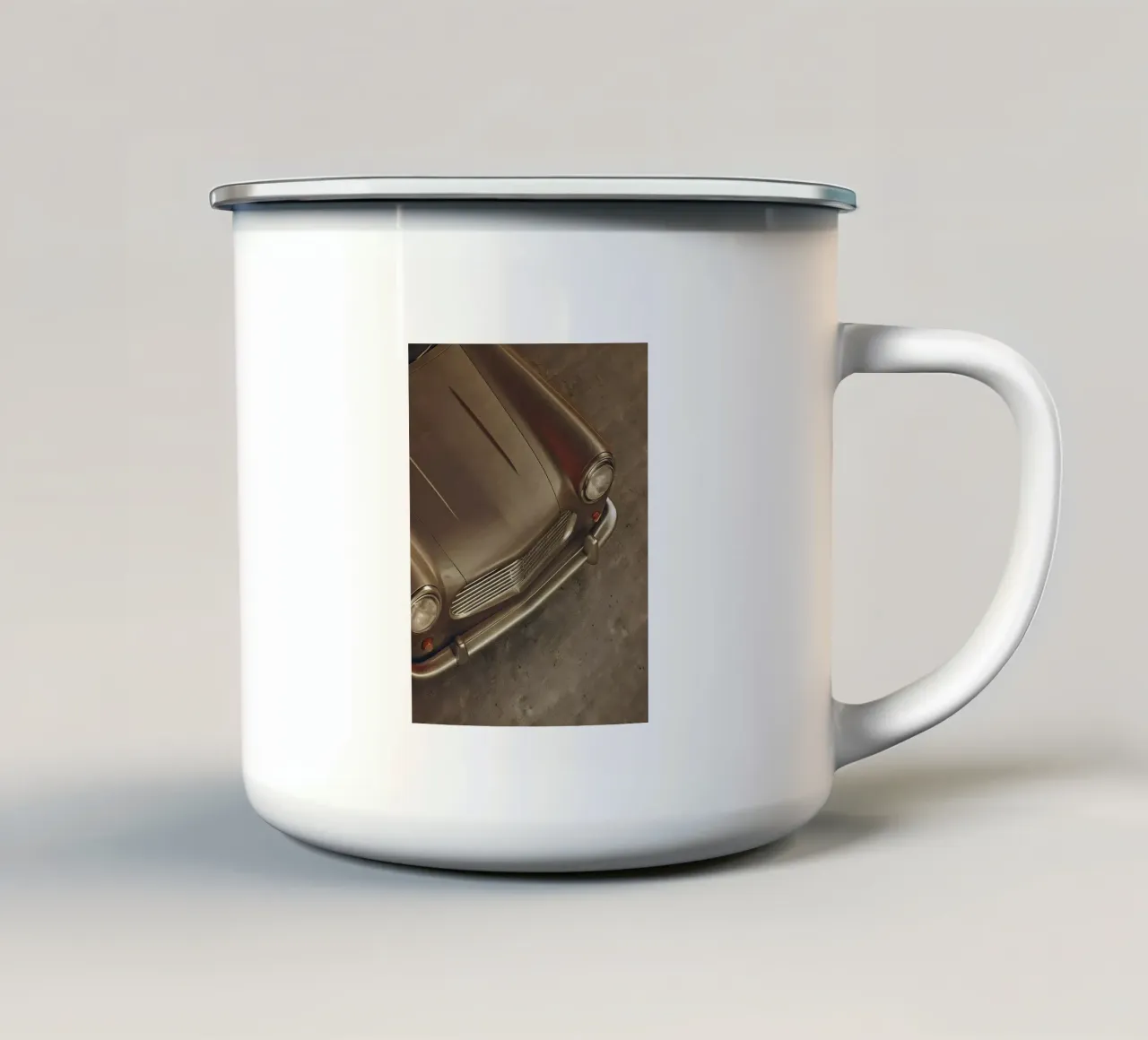 Auto d'epoca tazza in smalto da CAR EDITION