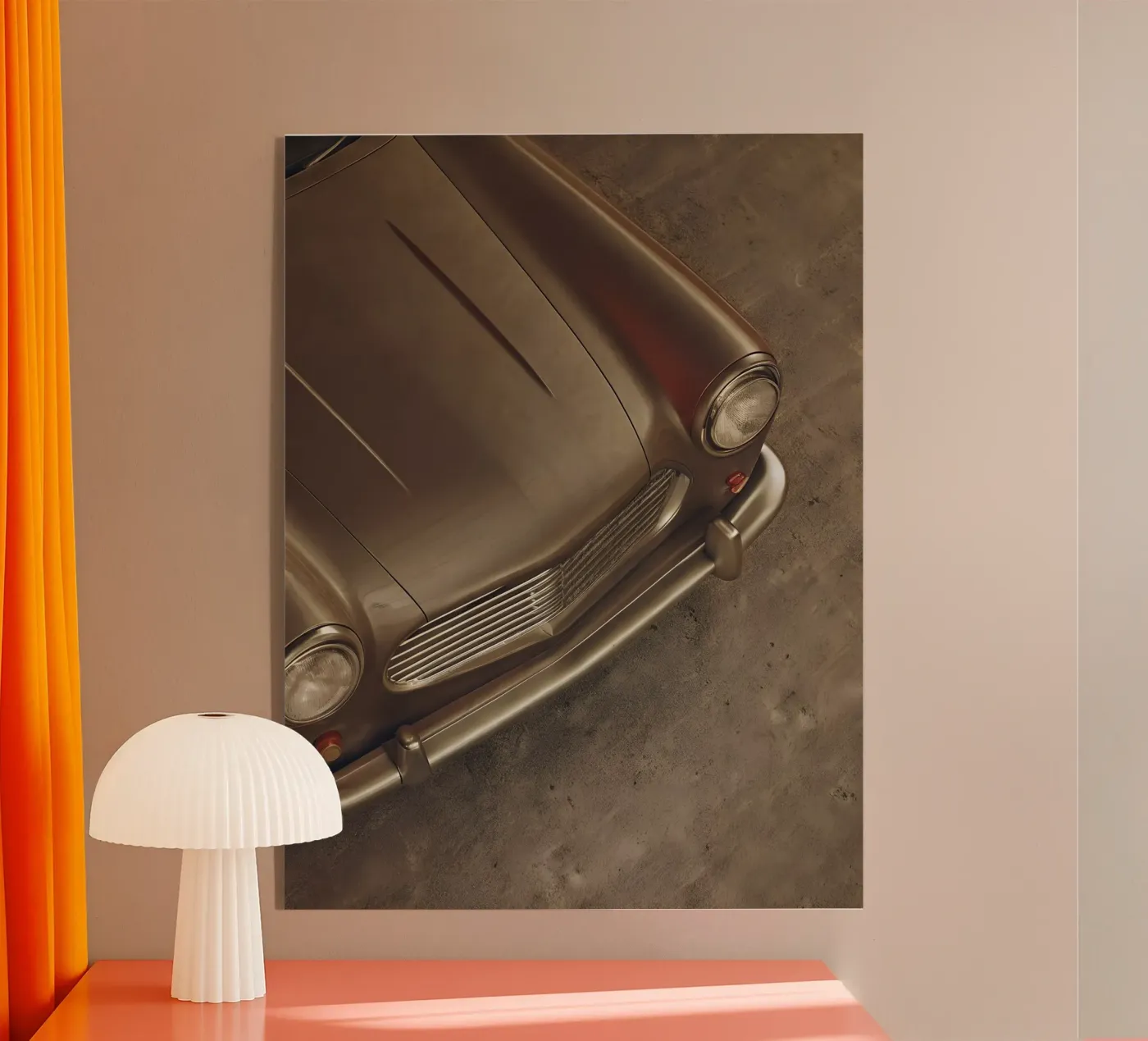 Antieke Klassieke Auto's acryl van CAR EDITION