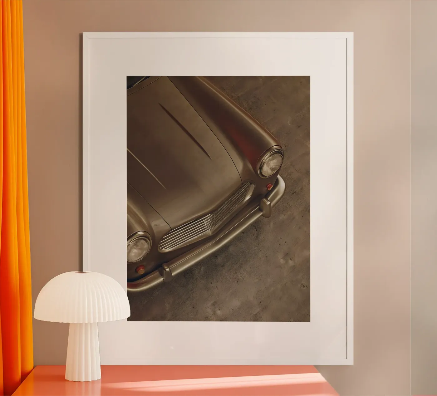 Antique Classic Cars Poster von CAR EDITION