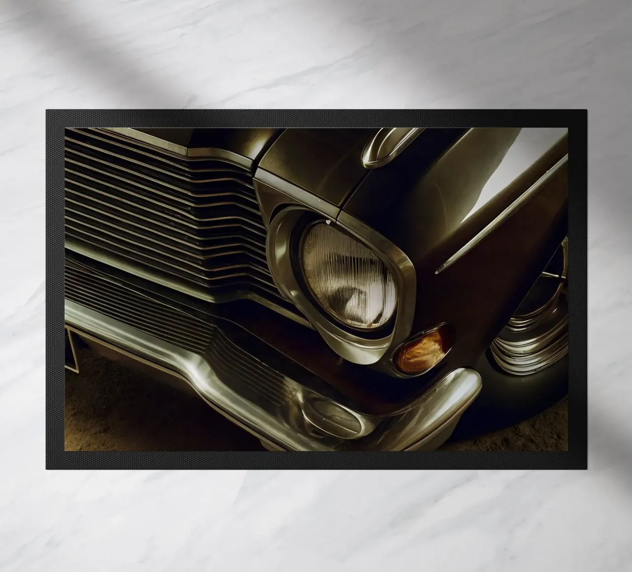 Antike Oldtimer Fußmatte von CAR EDITION