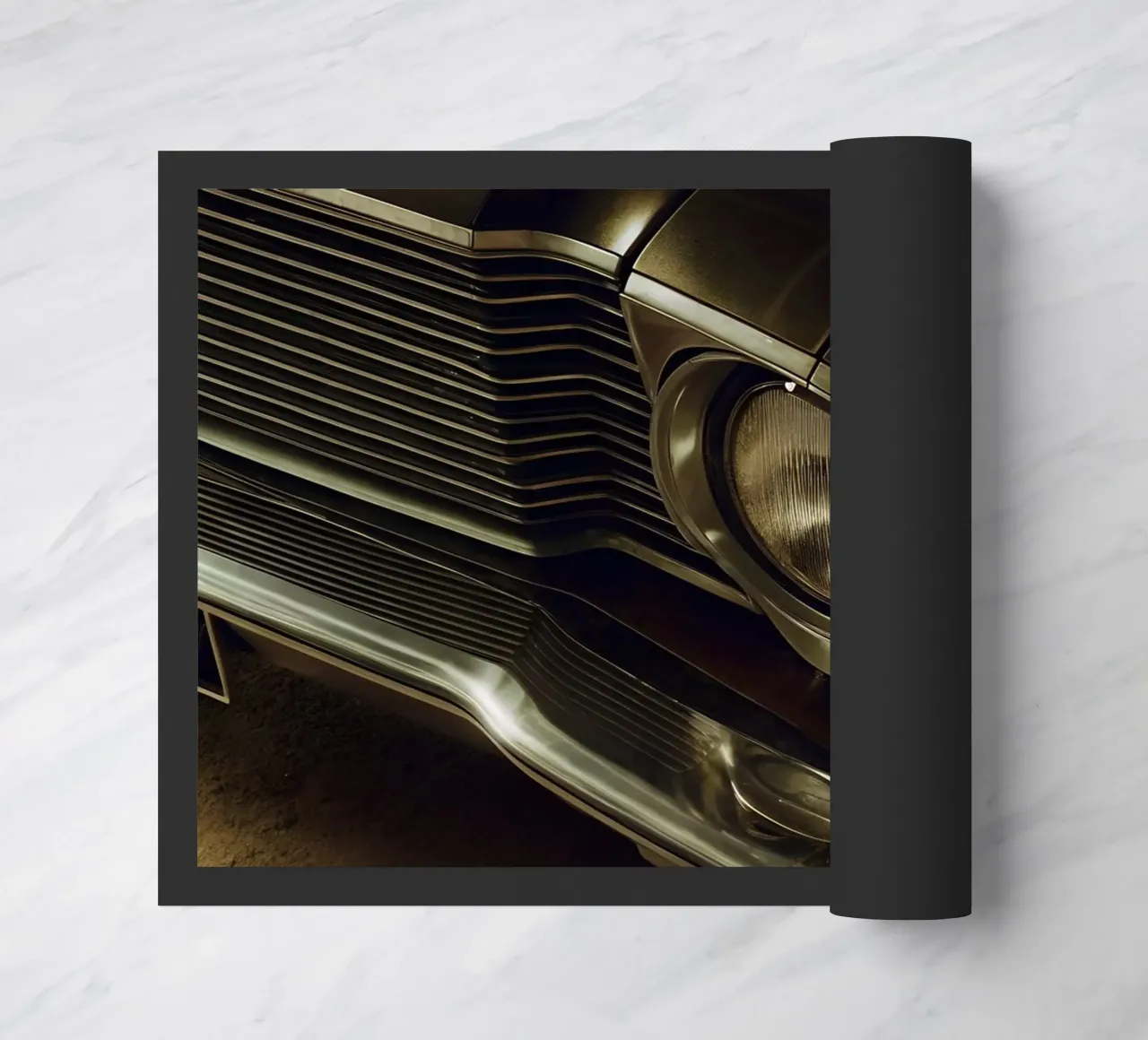 Antike Oldtimer Fußmatte von CAR EDITION