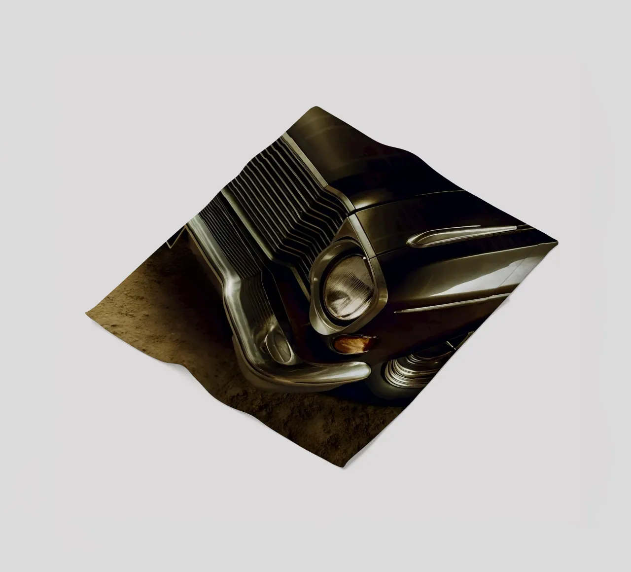 Antike Oldtimer Fleecedecke von CAR EDITION