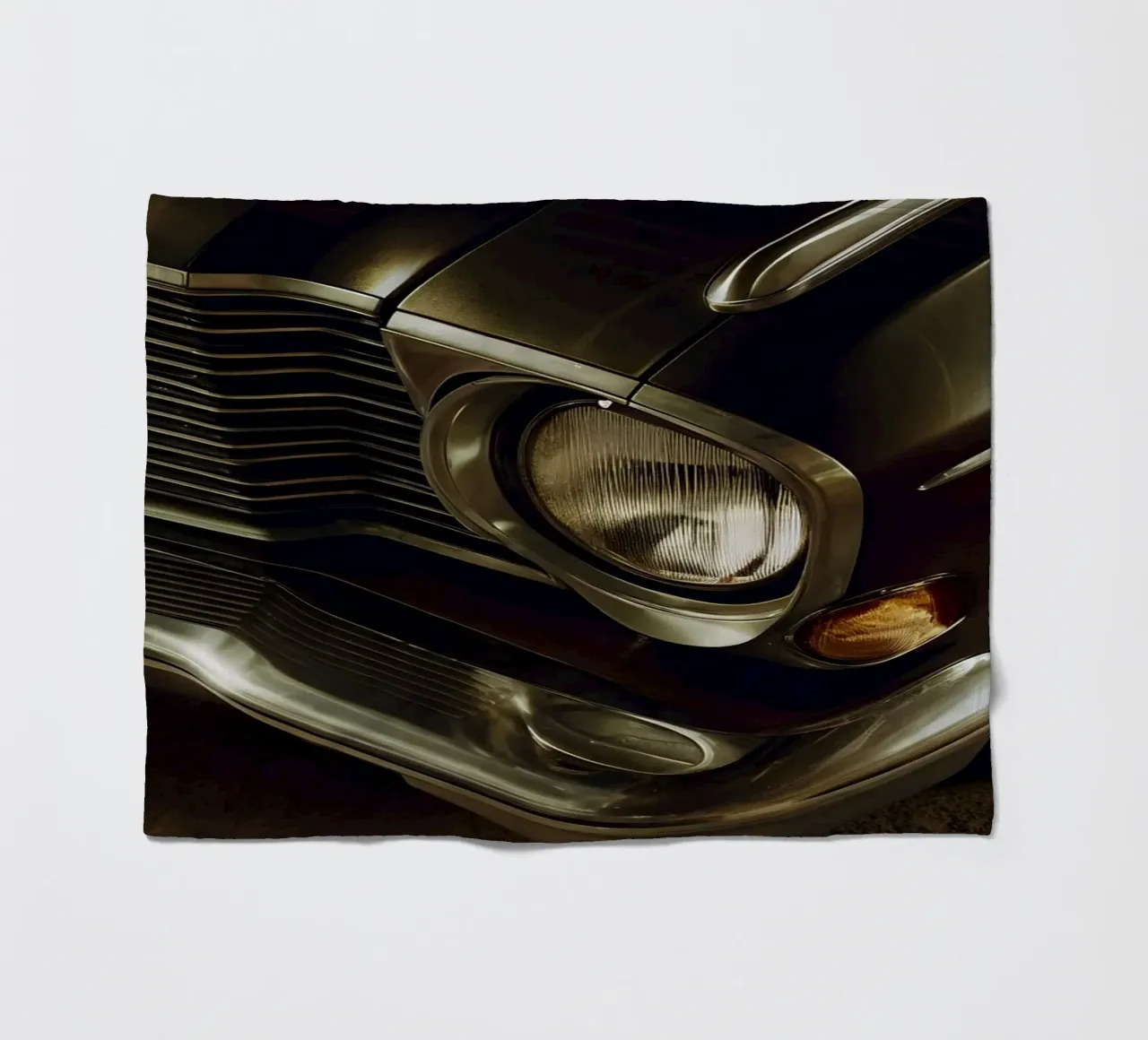 Antike Oldtimer Fleecedecke von CAR EDITION